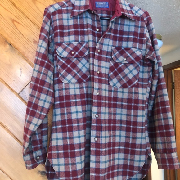 Pendleton wool button-up - Picture 1 of 3